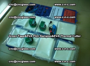 PET GREEN TAPE, EVAFORCE FILM SAMPLES, EVA THERMAL CUTTER (22)