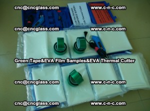 PET GREEN TAPE, EVAFORCE FILM SAMPLES, EVA THERMAL CUTTER (33)