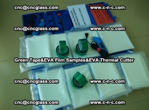 PET GREEN TAPE, EVAFORCE FILM SAMPLES, EVA THERMAL CUTTER (44)