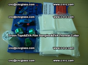 PET GREEN TAPE, EVAFORCE FILM SAMPLES, EVA THERMAL CUTTER (51)