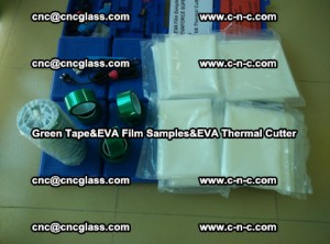 PET GREEN TAPE, EVAFORCE FILM SAMPLES, EVA THERMAL CUTTER (52)