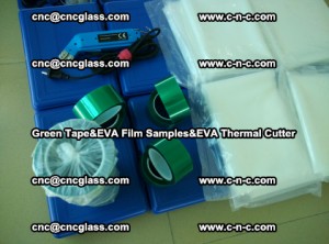 PET GREEN TAPE, EVAFORCE FILM SAMPLES, EVA THERMAL CUTTER (66)