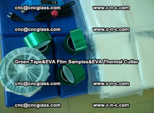 PET GREEN TAPE, EVAFORCE FILM SAMPLES, EVA THERMAL CUTTER (73)