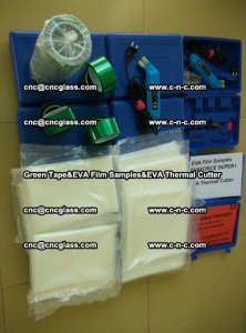 PET GREEN TAPE, EVAFORCE FILM SAMPLES, EVA THERMAL CUTTER (88)